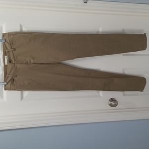 Old Navy Khaki Ankle Pants size 4 Tall